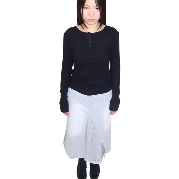 오들리워크샵 odlyworkshop 헨리넥 슬리브