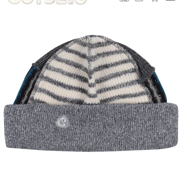 코이세이오 PATCHWORK BEANIE GREY