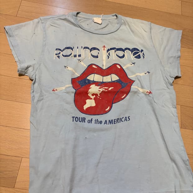 메이드원 반팔 롤링스톤즈 tour of the Americas 