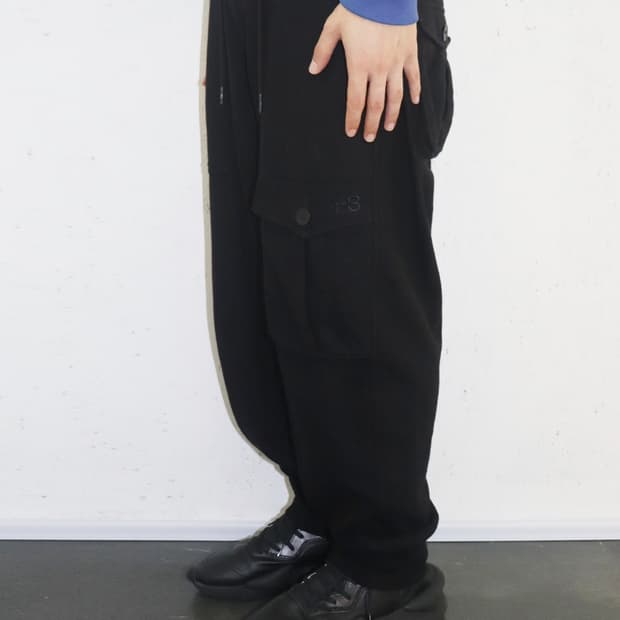 Y-3 포켓 울 조거 팬츠