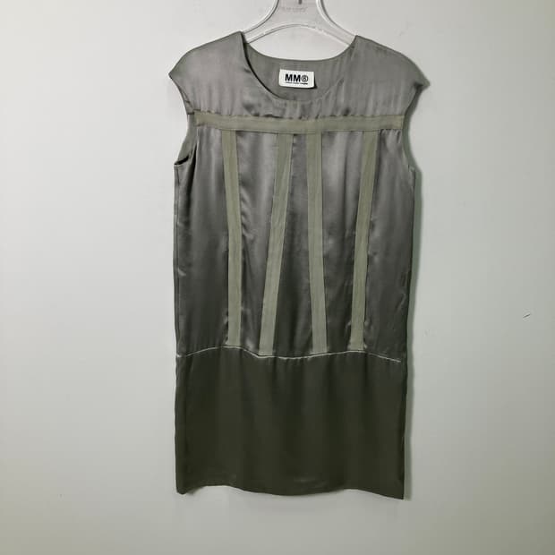 MM6 메종 마틴 마르지엘라 실크 원피스 38