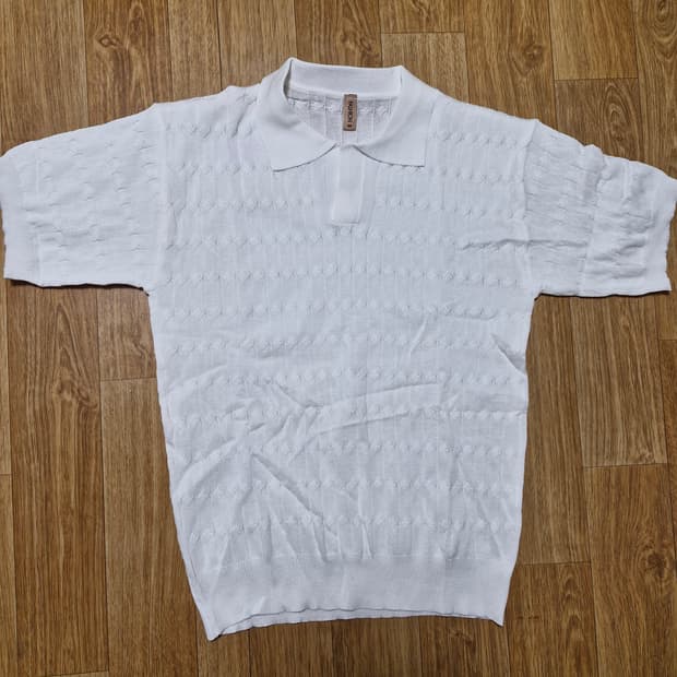 남자 니트 반팔