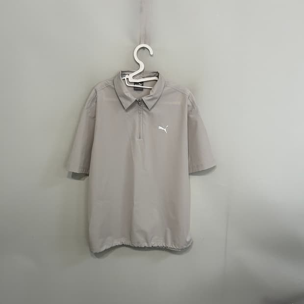 푸마 남성 우븐 반팔 티셔츠 100
