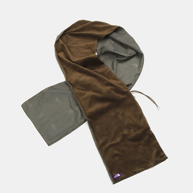 The North Face pruple label x nanamica