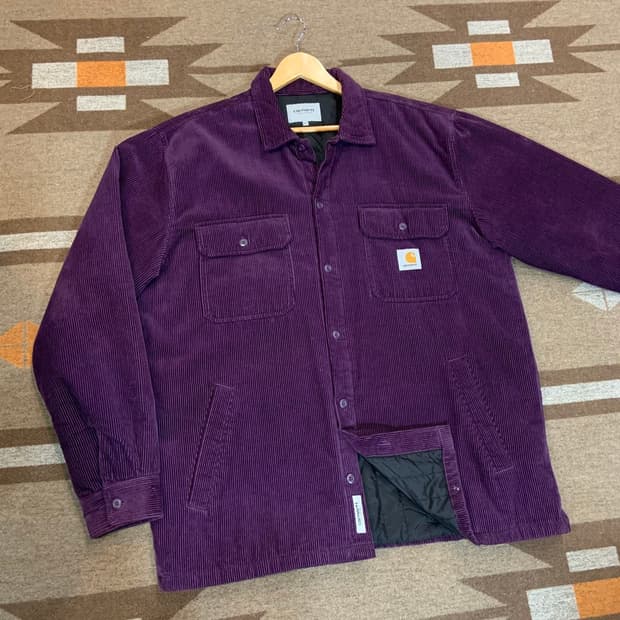 칼하트 코듀로이 위드썸 자켓 XXL 칸예