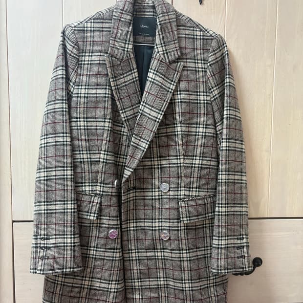 체크자켓 블레이저