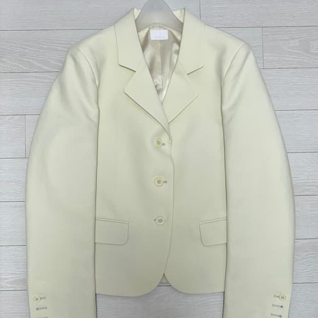 베르니 Verni 레몬 코튼 자켓
