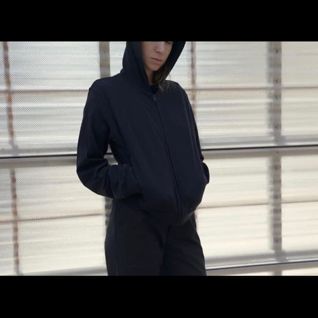 머듈 후드집업, 1 블랙