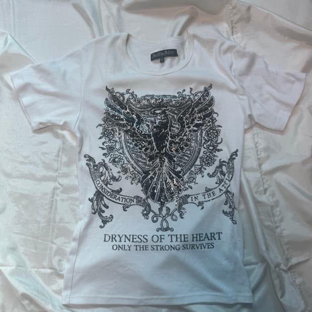 In the Attic Printed Detail T-shirt