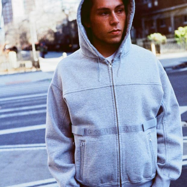 슈프림 x 마리떼 프랑소와 저버 집업후디