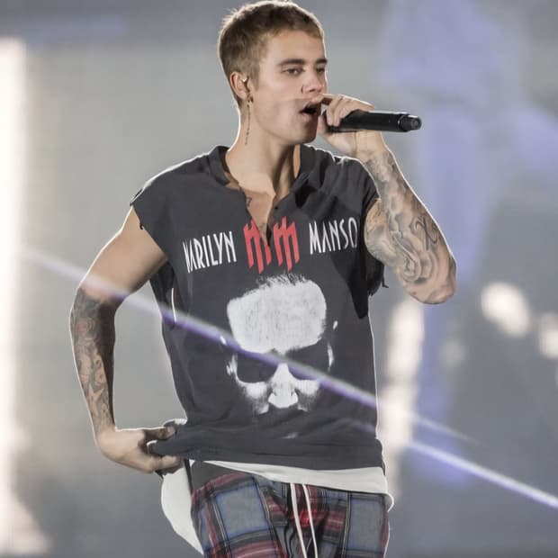 00s 마릴린맨슨 밴드 티셔츠