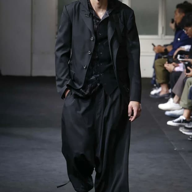 요지야마모토 19ss 1번 팬츠