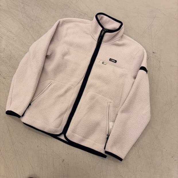 내셔널지오그래픽 베이직 플리스 집업