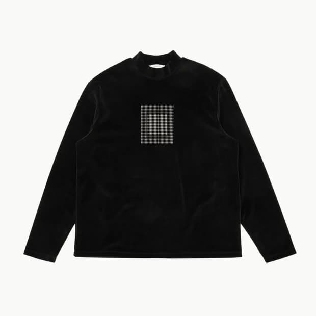 아모멘토 모티브 벨벳 모크넥 블랙 M