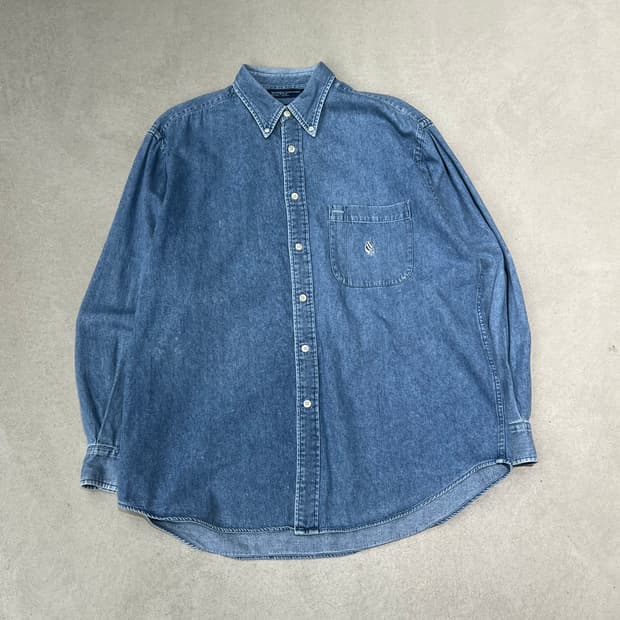 노티카 워크 데님셔츠 s09562