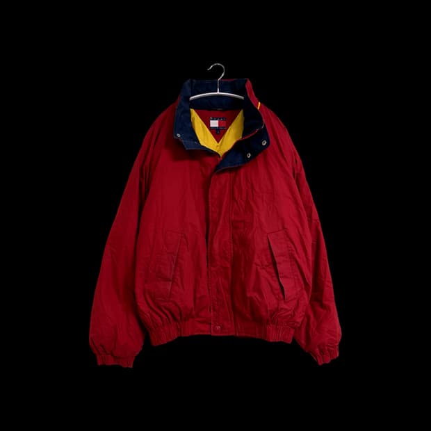 타미힐피거 바람막이 파카