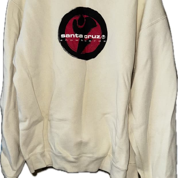 90s 산타 크루즈 스노우보드 스웻셔츠 L