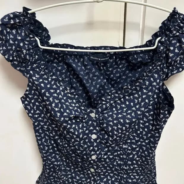 브랜디멜빌 엘레나 플라워 블라우스