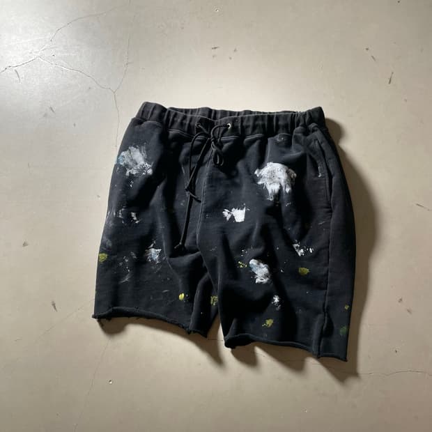 KZ Atelier Hand Painted Sweat Shorts