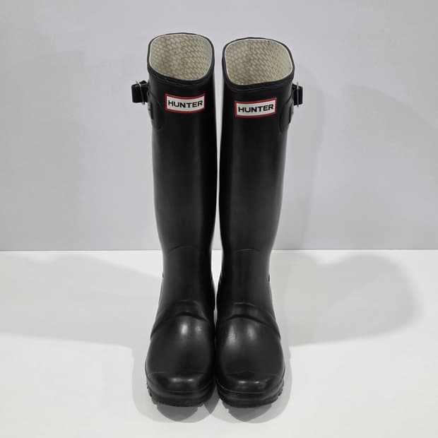 헌터 롱 레인부츠 220