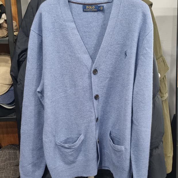 폴로 울 가디건 m(가슴단면52) 95~100 상태좋아요~