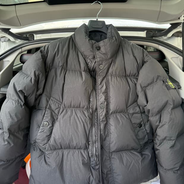 스톤아일랜드 크링클랩스25fw 블랙