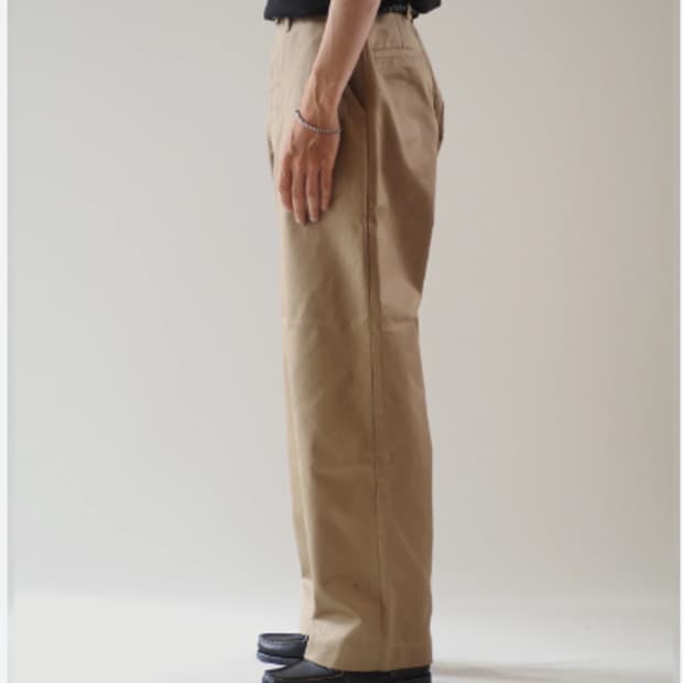 시오타 x 제이프레스 신치백 치노 팬츠 새상품 6사이즈