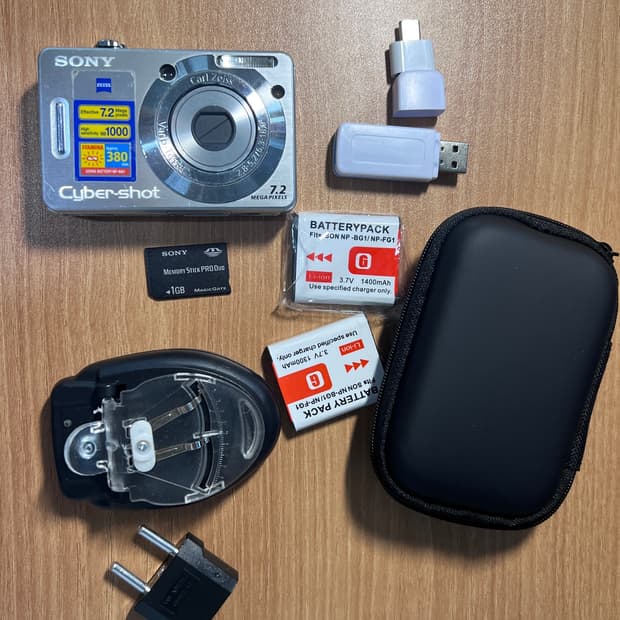소니 사이버샷 W55 Sony DSC-W55 디지털 카메라