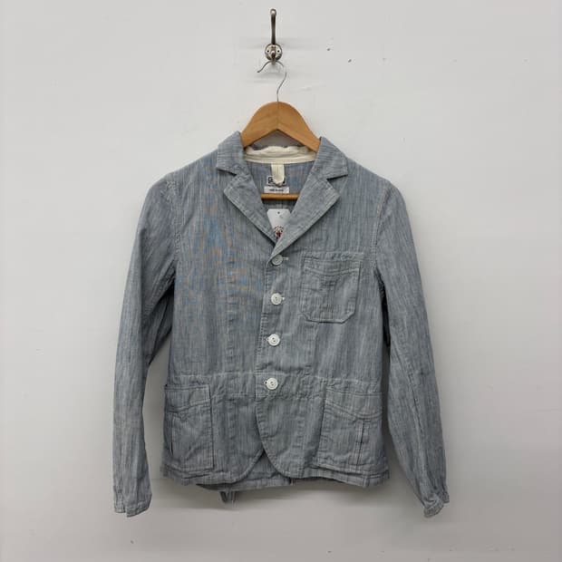 빔즈 빈티지 스트라이프 워크 자켓 여성 S