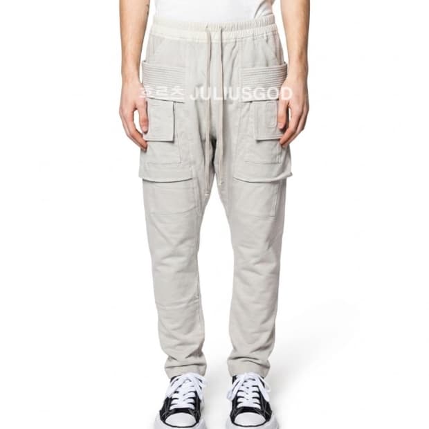 [정품, M] 릭오웬스 태권도 팬츠 RICK OWENS 다크쉐도우 크리치