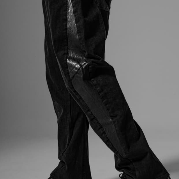 SAN263-1 Vegitable Pants black 1