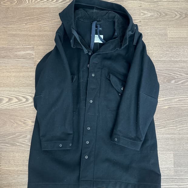 엔가 x 샌마 하이랜드파카 겨울용 울 코트