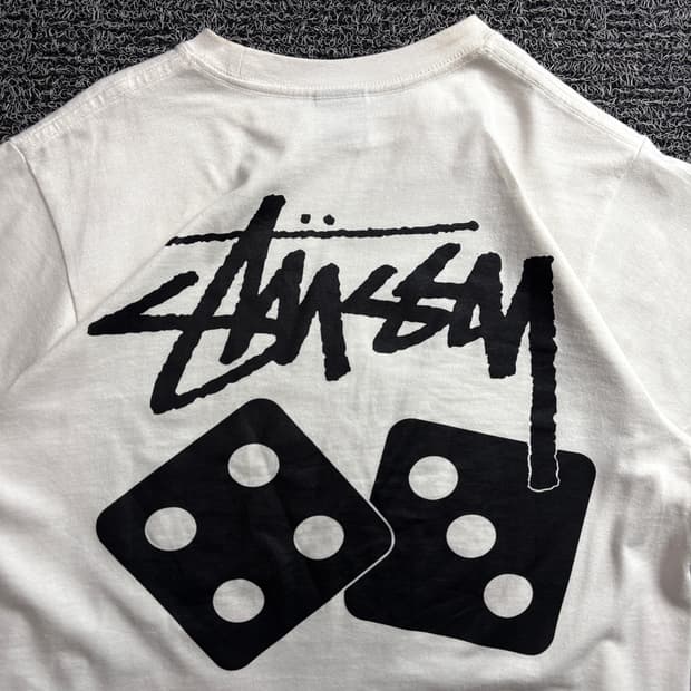 스투시 다이스 피그먼트 다이드 티셔츠 2736