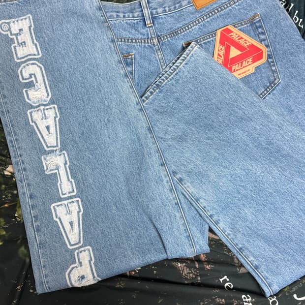 [34] 팔라스 p90 컬리지 데님 팬츠