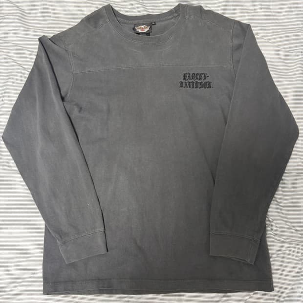 [할리데이비슨] 스컬 롱슬리브 XL