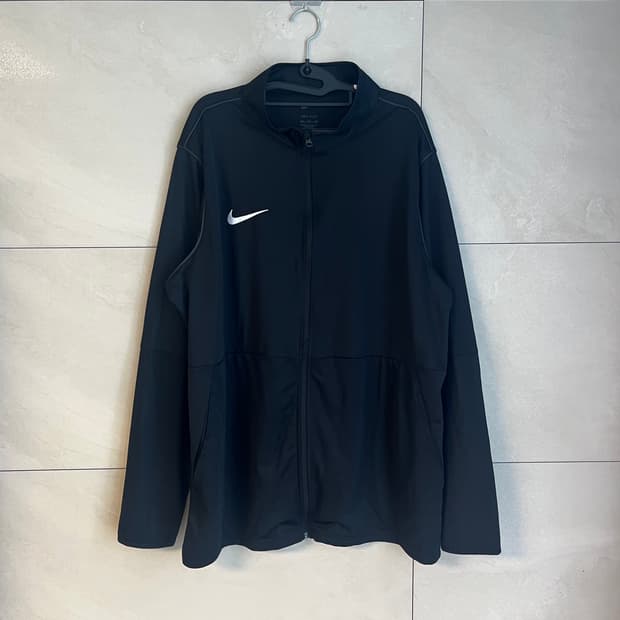 (2XL/115) 나이키 드라이핏 져지 블랙