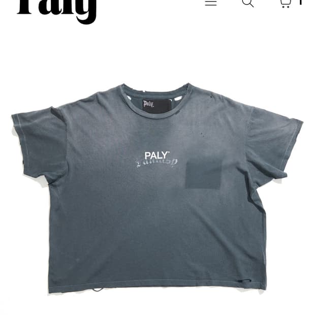 [L] paly hollywood core logo 티셔츠