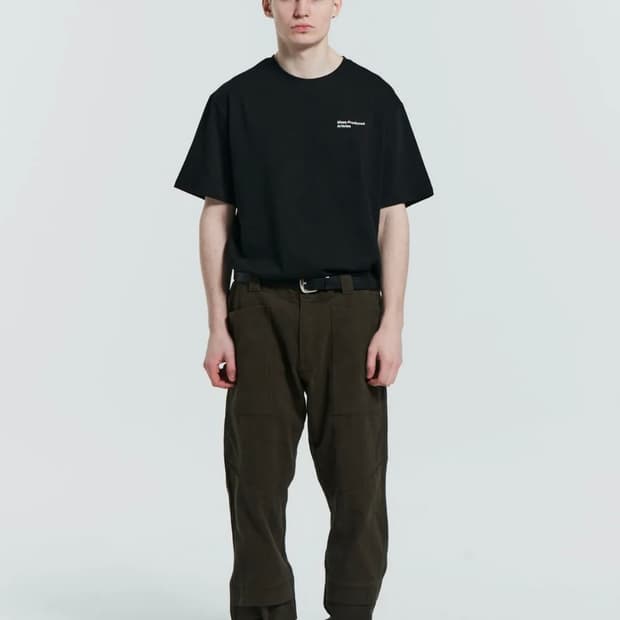 플라스틱프로덕트 웨이브 지퍼 팬츠