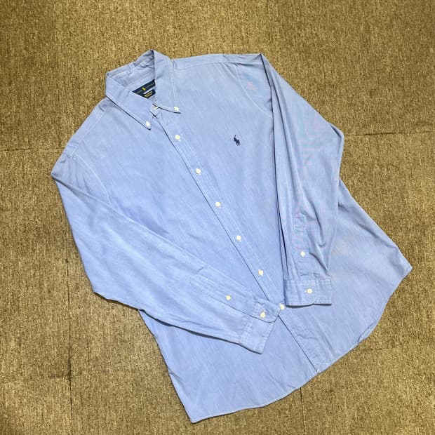  (L) POLO 폴로 랄프로렌 솔리드 셔츠 
