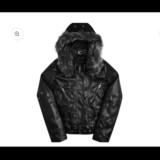 Cozyworldwide 나이트 클럽 레더 자켓 M