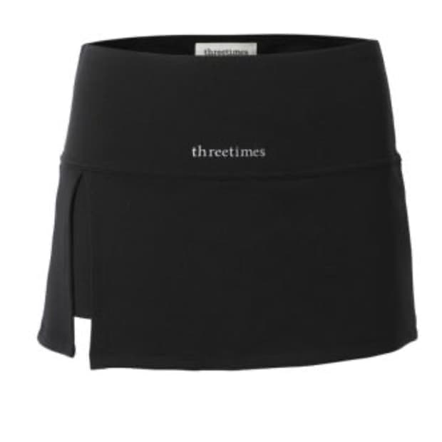 쓰리타임즈 슬릿 스커트 M
