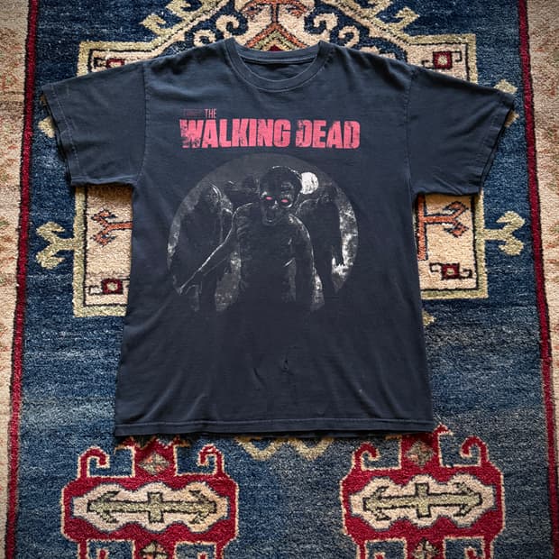 00s Walking Dead promo T shirt
