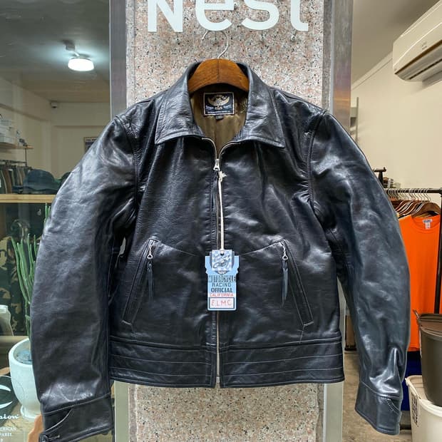 이스트맨레더 하이웨이스타 자켓 44사이즈 판매