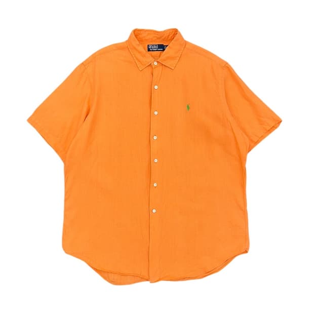 (2XL)폴로 린넨 반팔셔츠-M497