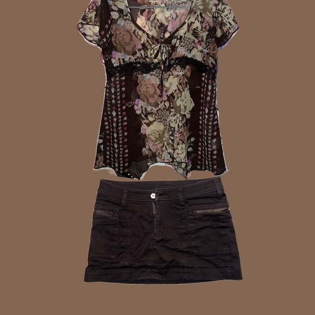 오리엔탈 빈티지 셋업