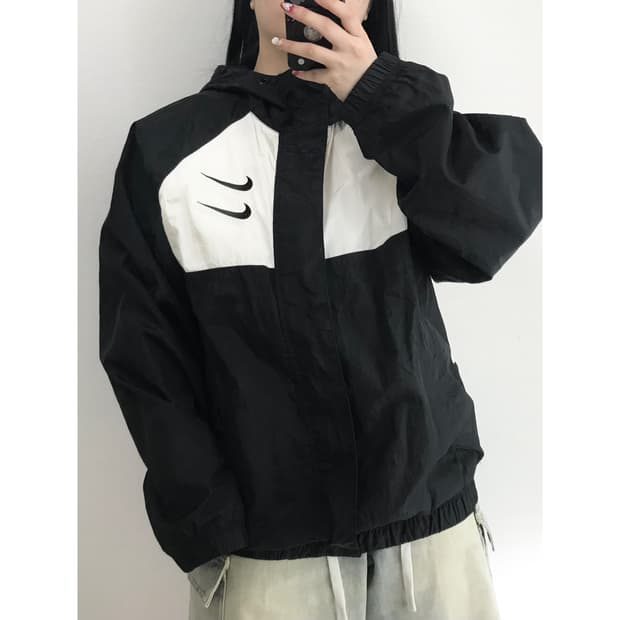 나이키 더블스우시 바람막이 xxl