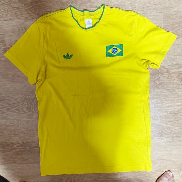 아디다스 브라질 축구 반팔 105 fc 반팔티