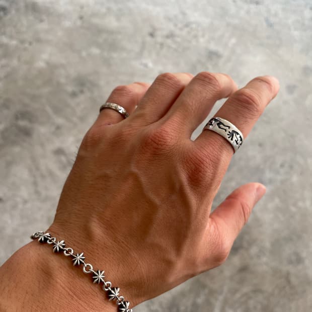 Vintage 925 Silver Kokopelli Ring  