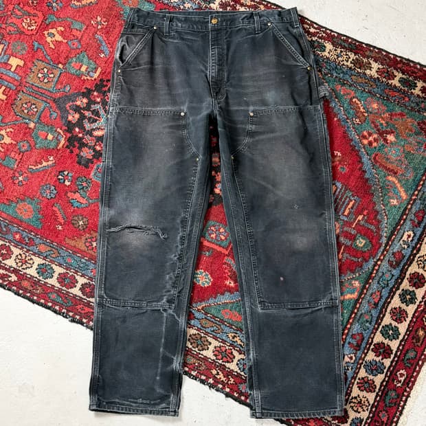 OG USA Made 칼하트 B01 더블니 팬츠 칼하트 썩블니