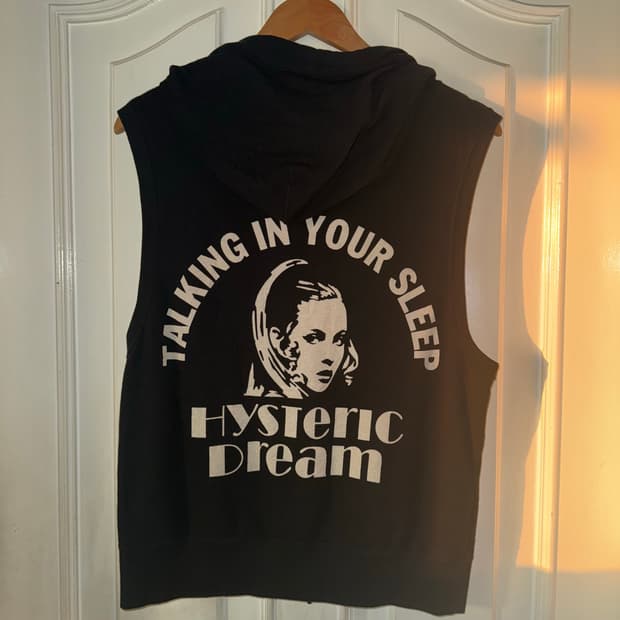 Hysteric Glamour 24ss sleeveless hoodie